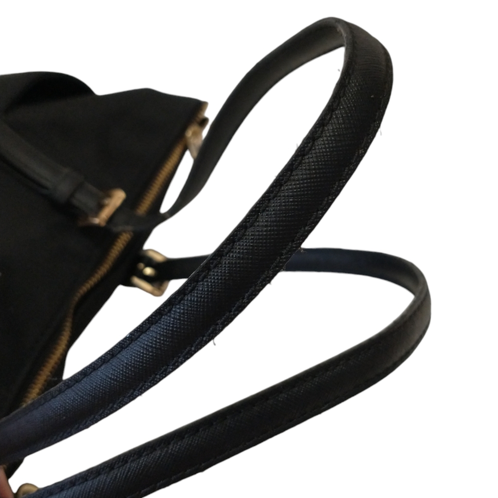 Michael Kors Bedford Black Nylon East Women's Shoulder Bag - Picture 8 of 15